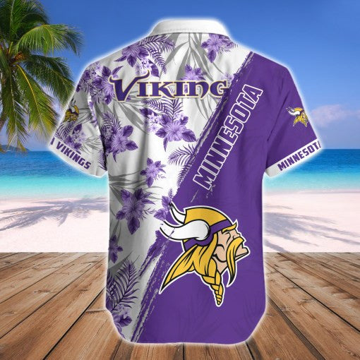 Minnesota Vikings Button Shirt BG813