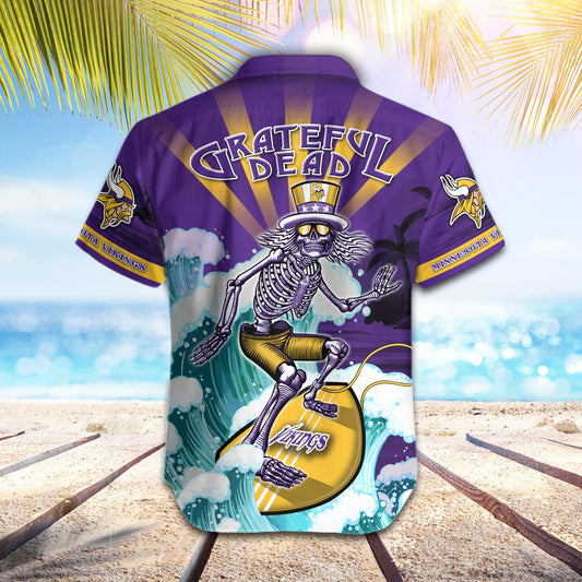 Minnesota Vikings Button Shirt BG857