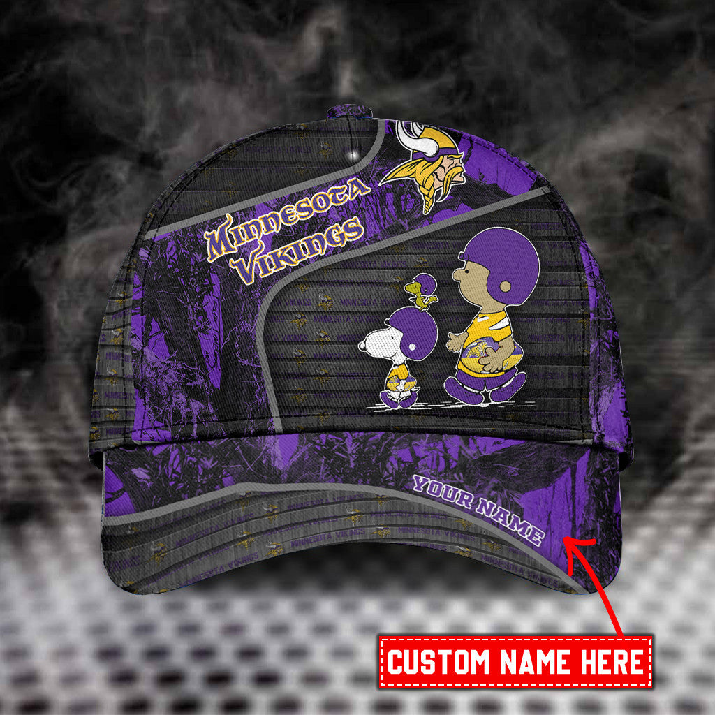 Minnesota Vikings Classic Personalized Cap BB328