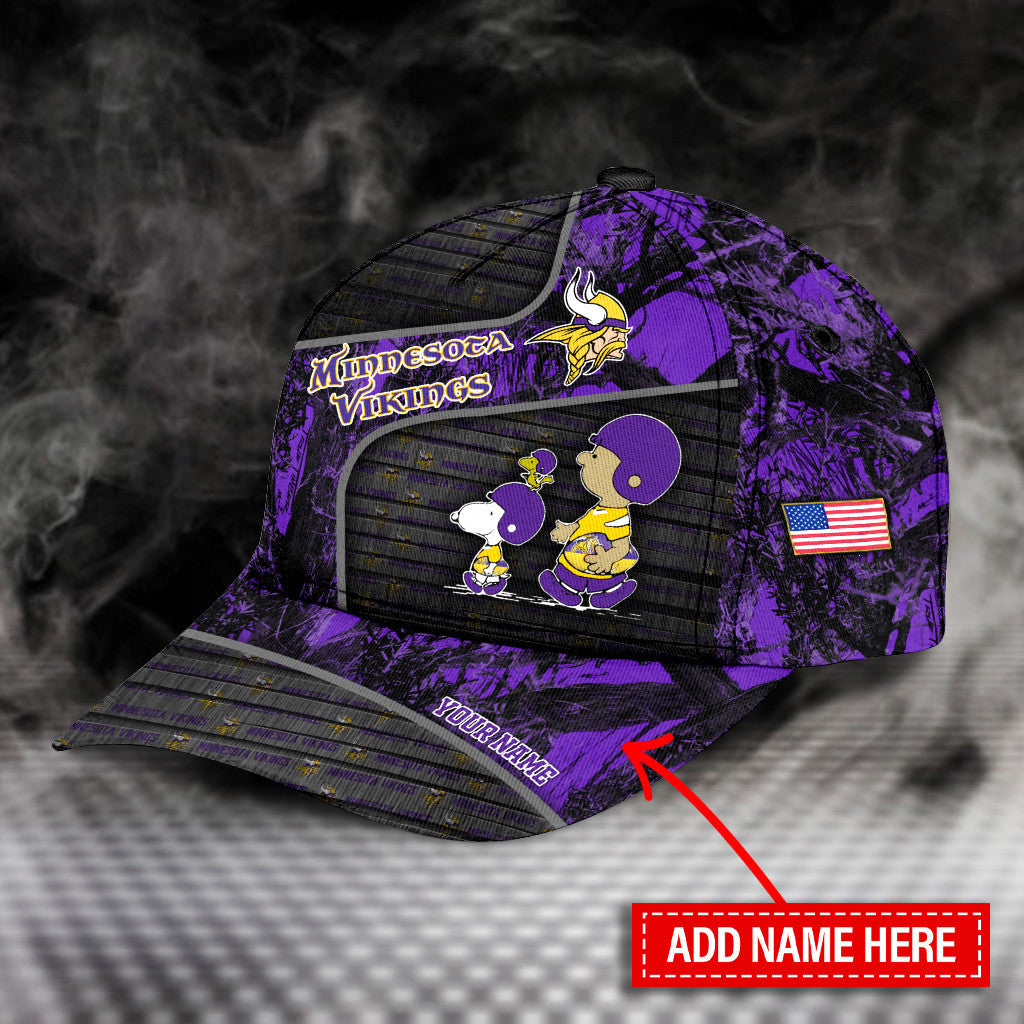 Minnesota Vikings Classic Personalized Cap BB328
