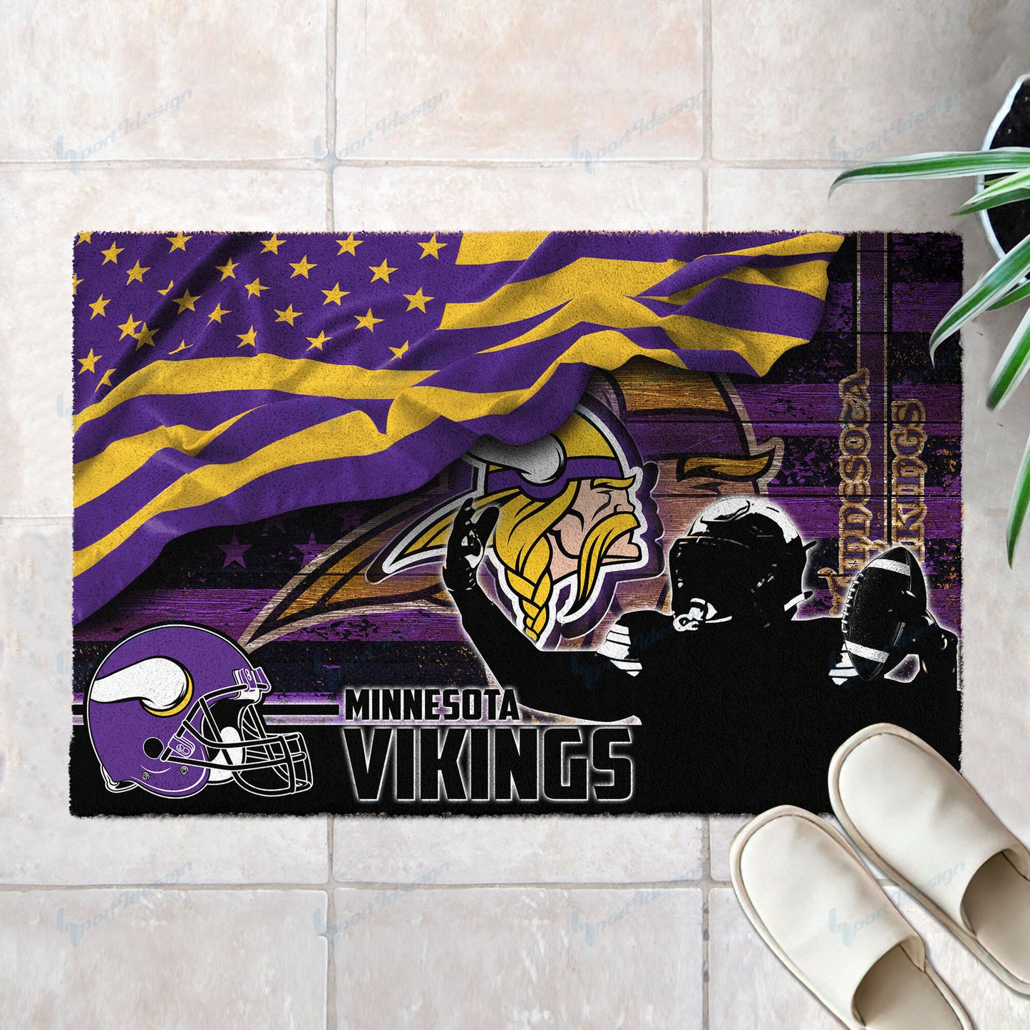 Minnesota Vikings Doormat BG50