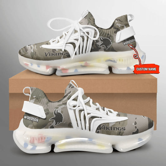Minnesota Vikings F68 Sport Camo Shoes S12