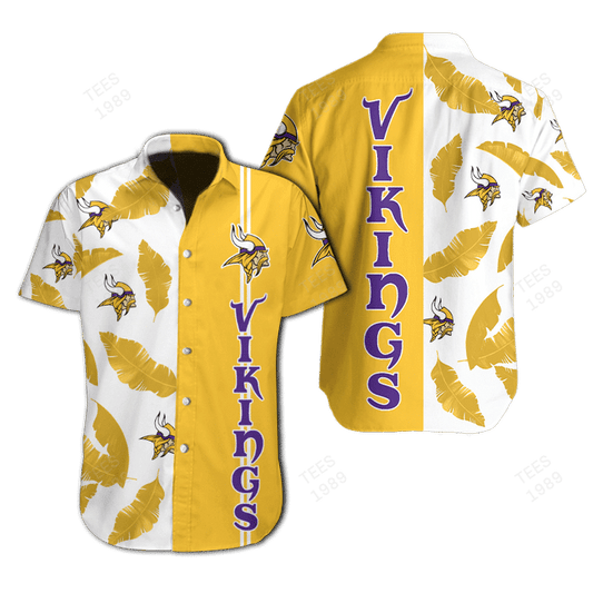 Minnesota Vikings Hawaii Shirt & Shorts BG71