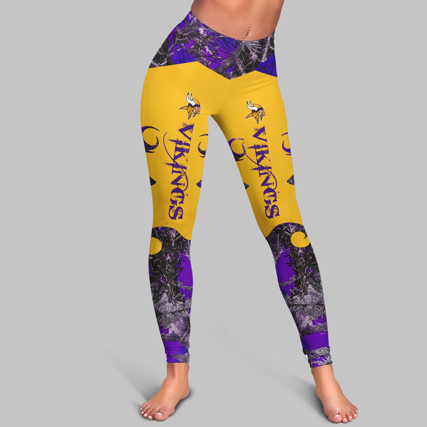 Minnesota Vikings Leggings And Hoodie BG49