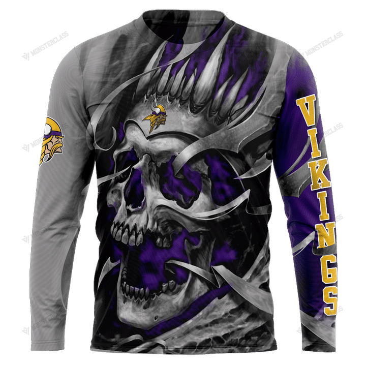 Minnesota Vikings Limited Edition All Over Print Hoodie Sweatshirt Zip Hoodie T shirt Unisex 866