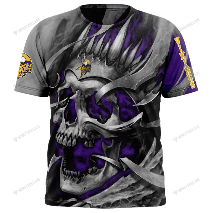 Minnesota Vikings Limited Edition All Over Print Hoodie Sweatshirt Zip Hoodie T shirt Unisex 866