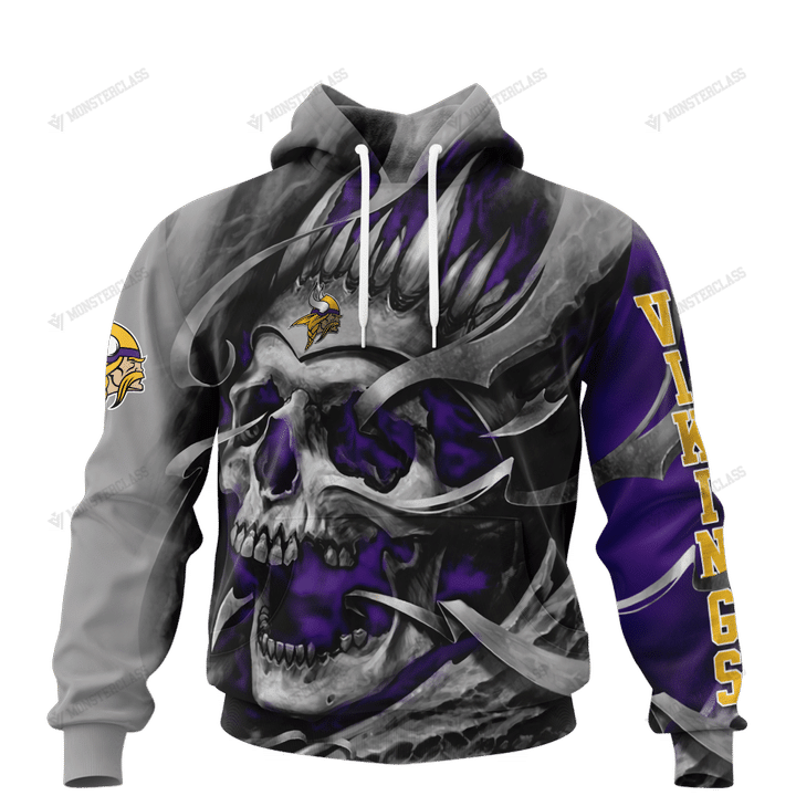 Minnesota Vikings Limited Edition All Over Print Hoodie Sweatshirt Zip Hoodie T shirt Unisex 866