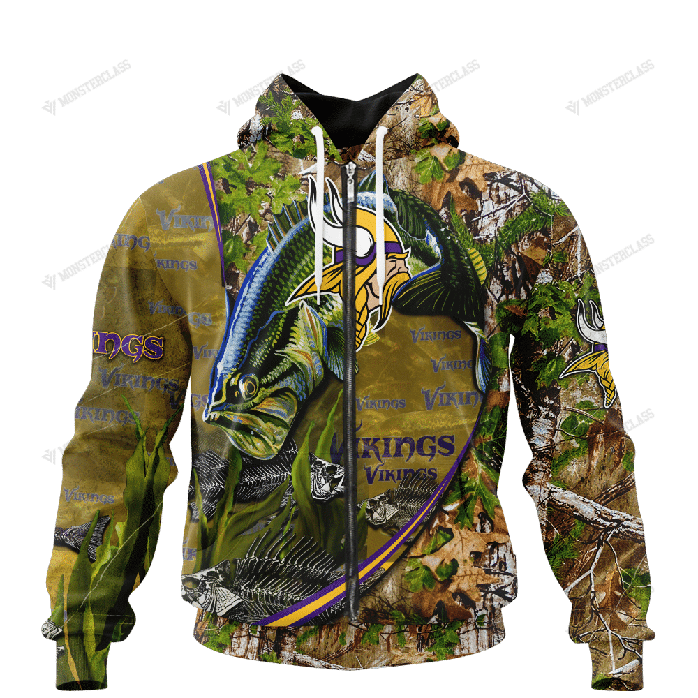 Minnesota Vikings Limited Edition All Over Print Hoodie Sweatshirt Zip Hoodie T shirt Unisex 934