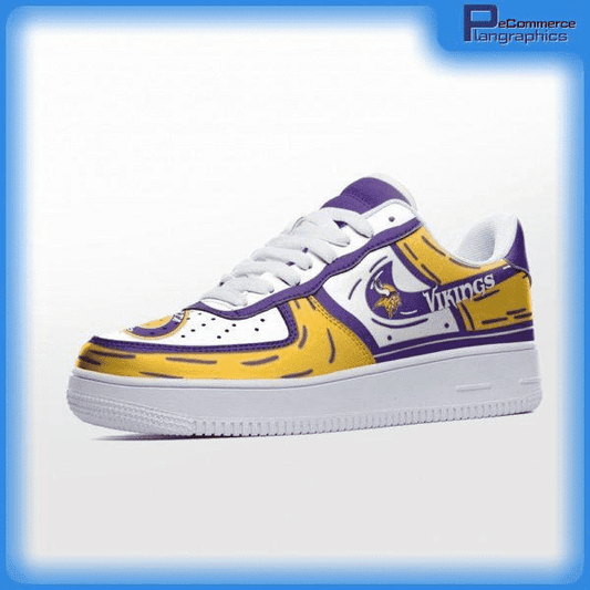Minnesota Vikings NFL Air Force 1 Sneaker Trending