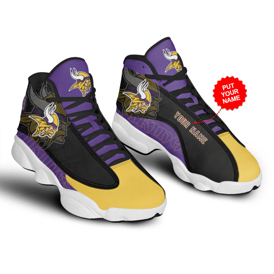 Minnesota Vikings Personalized AJD13 Sneakers 1040