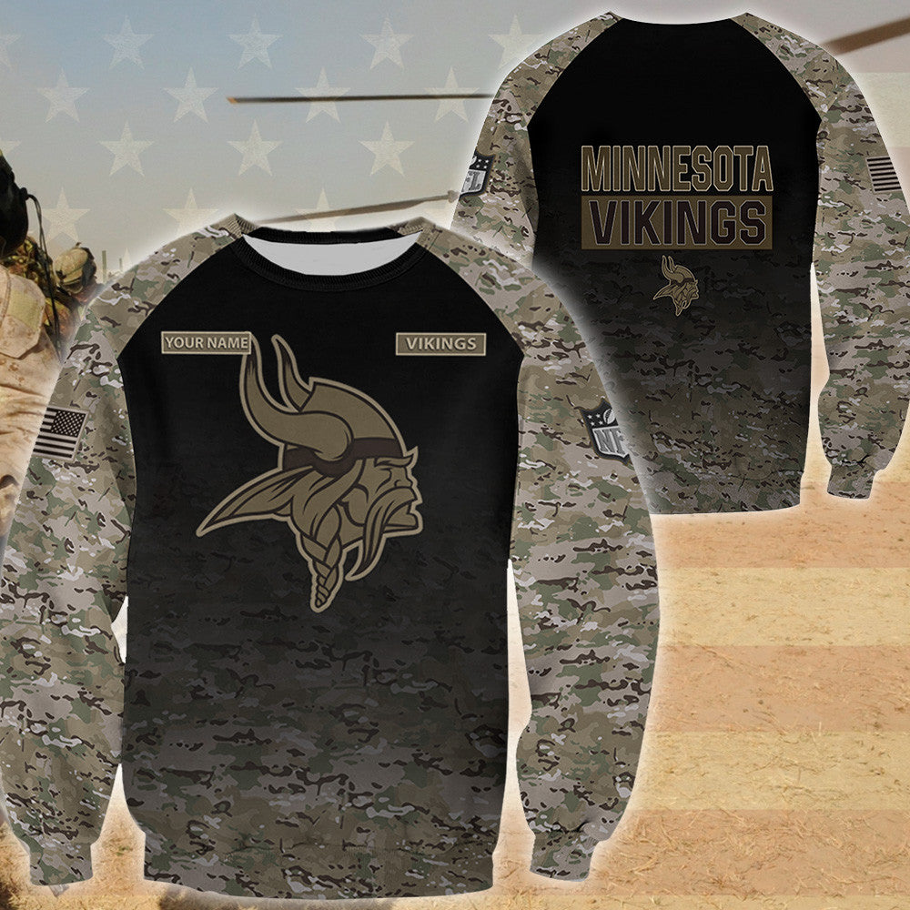 Minnesota Vikings Personalized All Over Printed 190