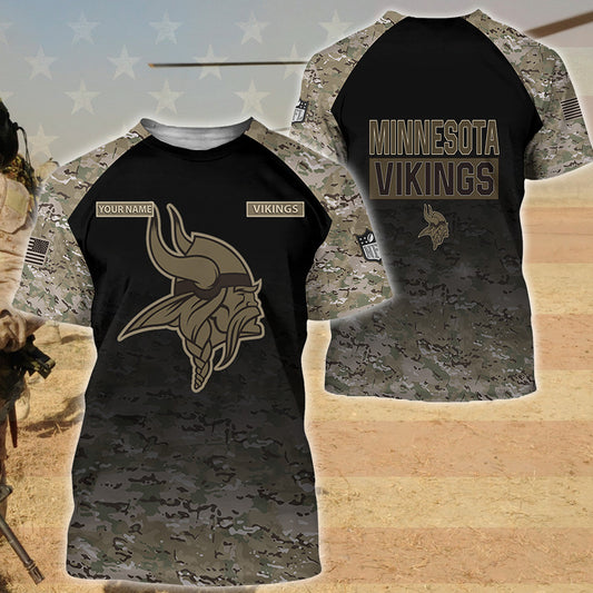 Minnesota Vikings Personalized All Over Printed 190