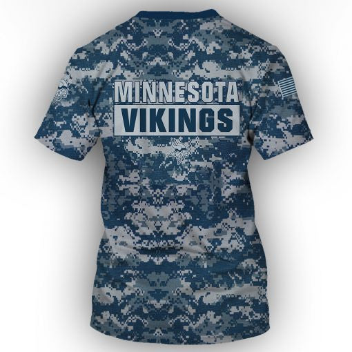 Minnesota Vikings Personalized All Over Printed 371