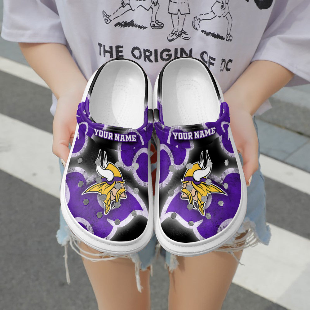 Minnesota Vikings Personalized Limited Clog BG183