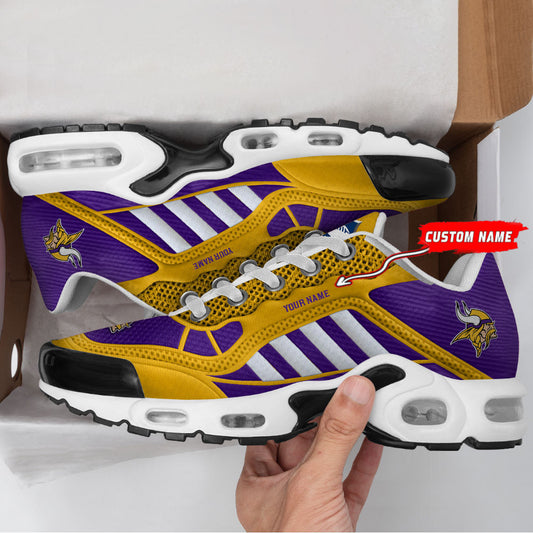 Minnesota Vikings Personalized Plus T-N Youth Sneakers BG155