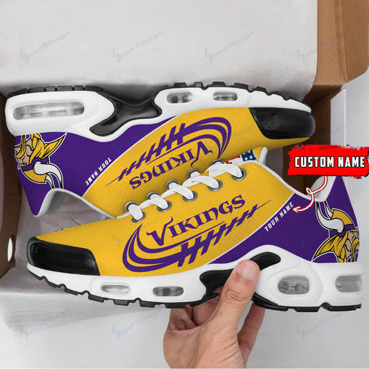 Minnesota Vikings Personalized Plus T-N Youth Sneakers BG18