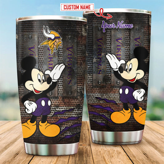 Minnesota Vikings Personalized Tumbler BG291