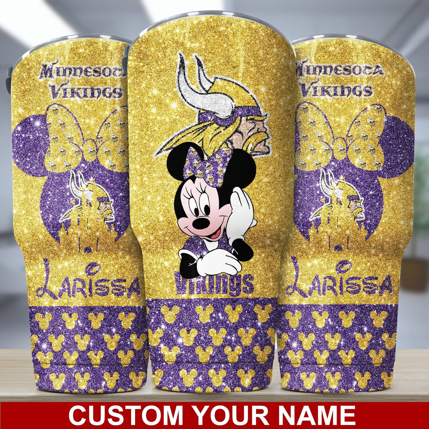 Minnesota Vikings Personalized Tumbler BG394