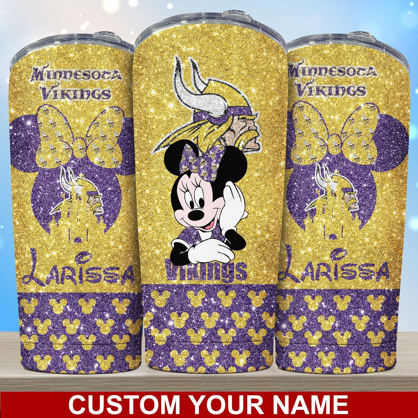 Minnesota Vikings Personalized Tumbler BG394