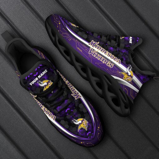 Minnesota Vikings Personalized Yezy Running Sneakers 72