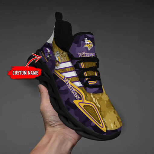Minnesota Vikings Personalized Yezy Running Sneakers BB249
