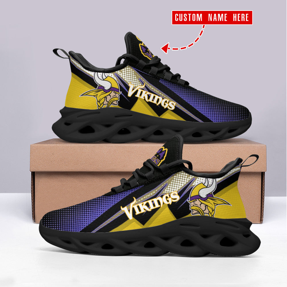 Minnesota Vikings Personalized Yezy Running Sneakers BB362