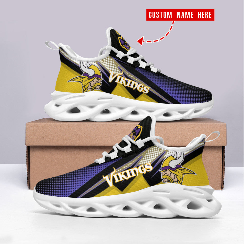Minnesota Vikings Personalized Yezy Running Sneakers BB362