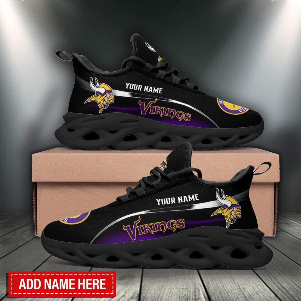 Minnesota Vikings Personalized Yezy Running Sneakers BB702