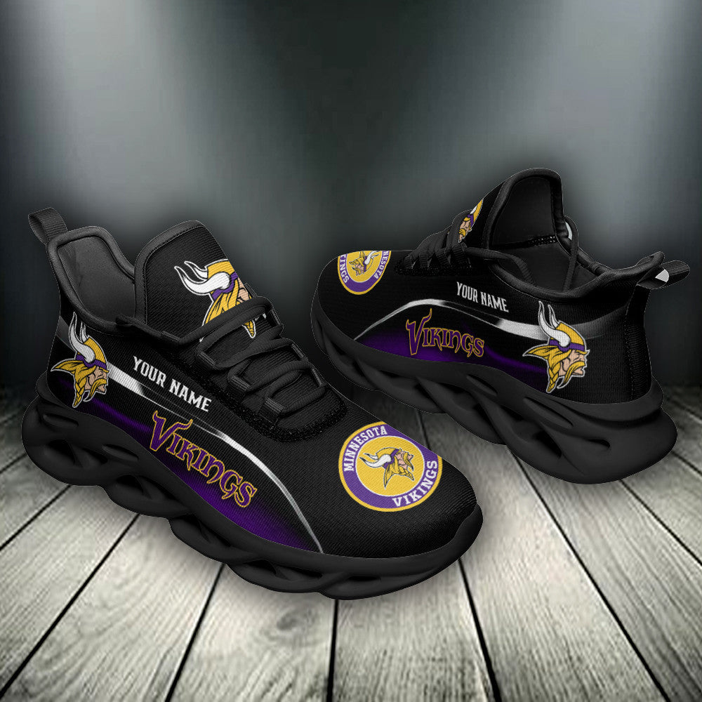 Minnesota Vikings Personalized Yezy Running Sneakers BB702