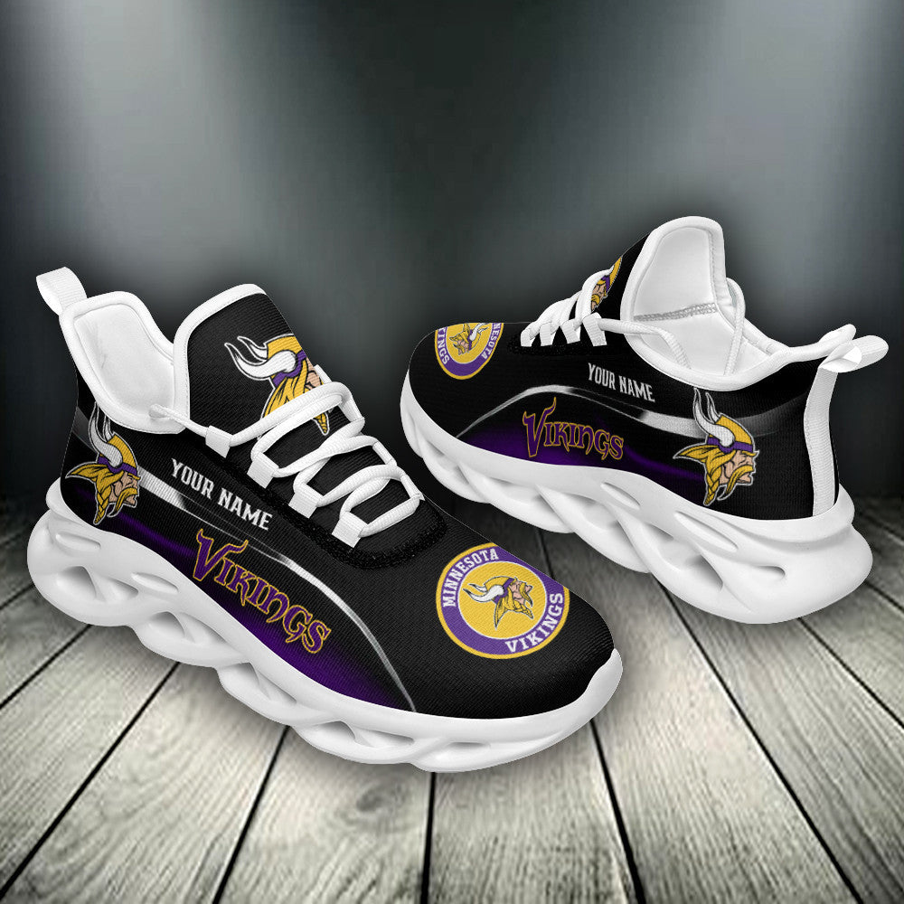 Minnesota Vikings Personalized Yezy Running Sneakers BB702