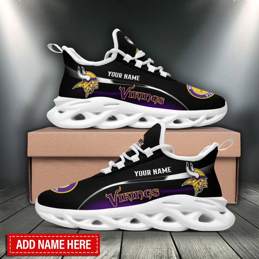 Minnesota Vikings Personalized Yezy Running Sneakers BB702