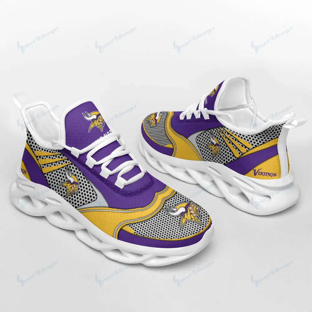 Minnesota Vikings Personalized Yezy Running Sneakers BB947