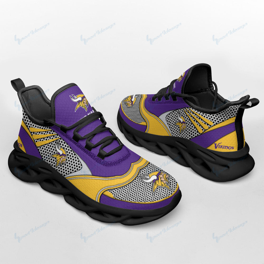Minnesota Vikings Personalized Yezy Running Sneakers BB947