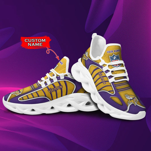 Minnesota Vikings Personalized Yezy Running Sneakers BG144