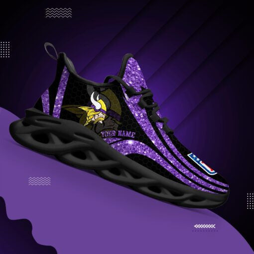 Minnesota Vikings Personalized Yezy Running Sneakers BG855