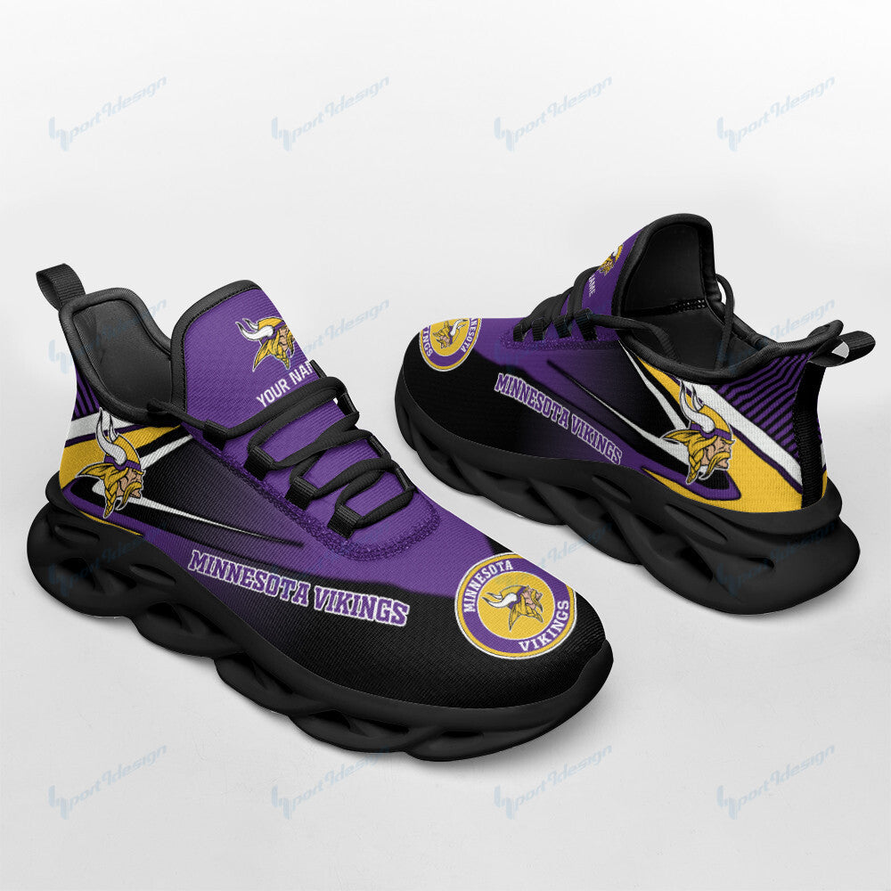 Minnesota Vikings Personalized Yezy Running Sneakers SPD42
