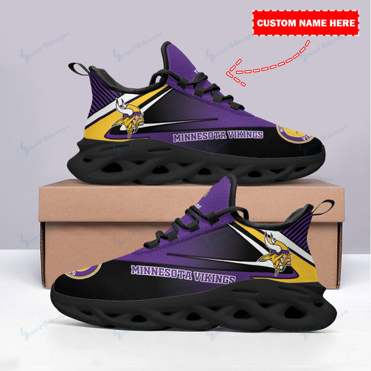 Minnesota Vikings Personalized Yezy Running Sneakers SPD42