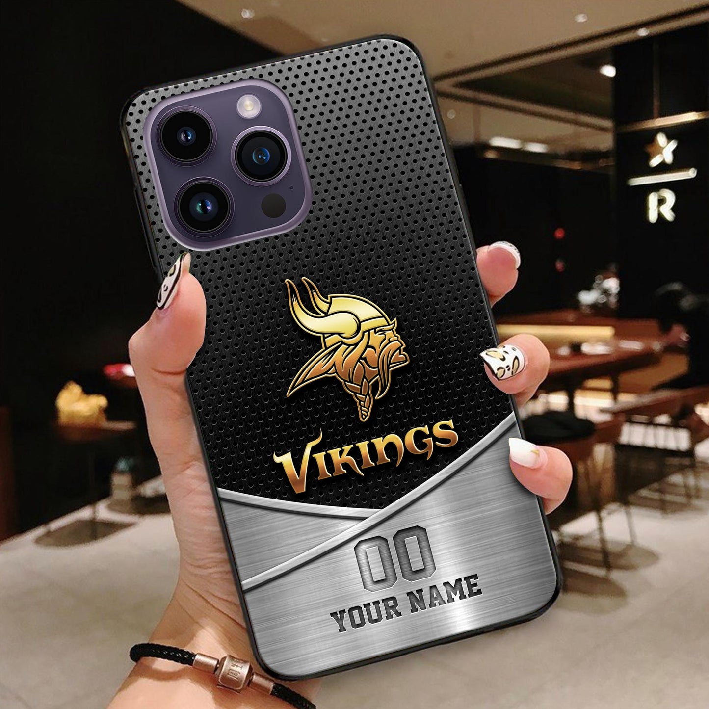 Minnesota Vikings Personalized Phone Case BGPC078