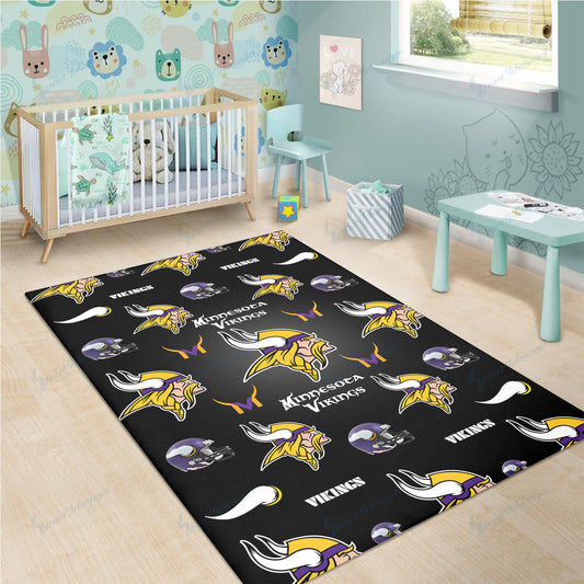 Minnesota Vikings Premium Rectangle Rug 13
