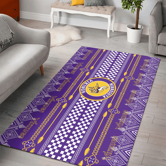Minnesota Vikings Premium Rectangle Rug 23