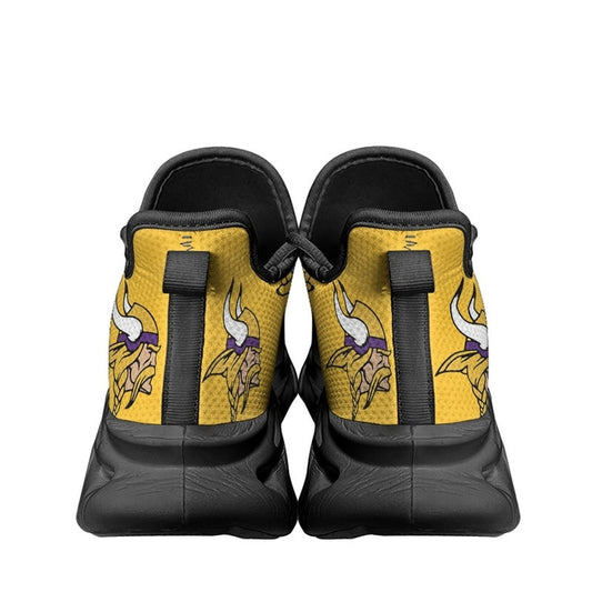 Minnesota Vikings Sneakers 3D Max Soul Shoes