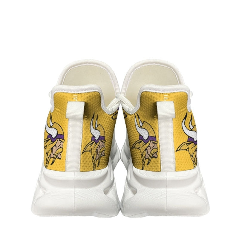 Minnesota Vikings Sneakers 3D Max Soul Shoes