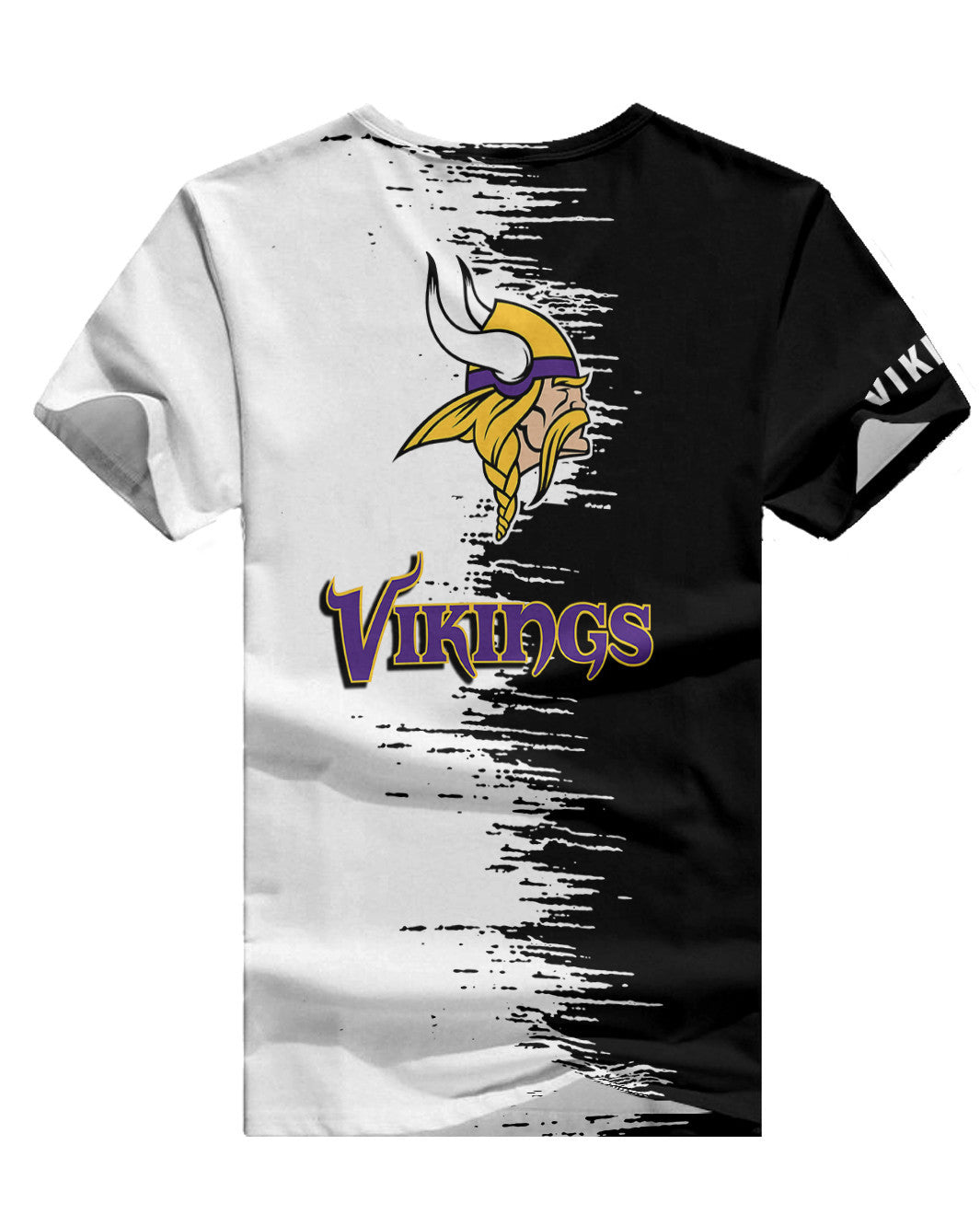 Minnesota Vikings Summer V-neck Women T-shirt BG32