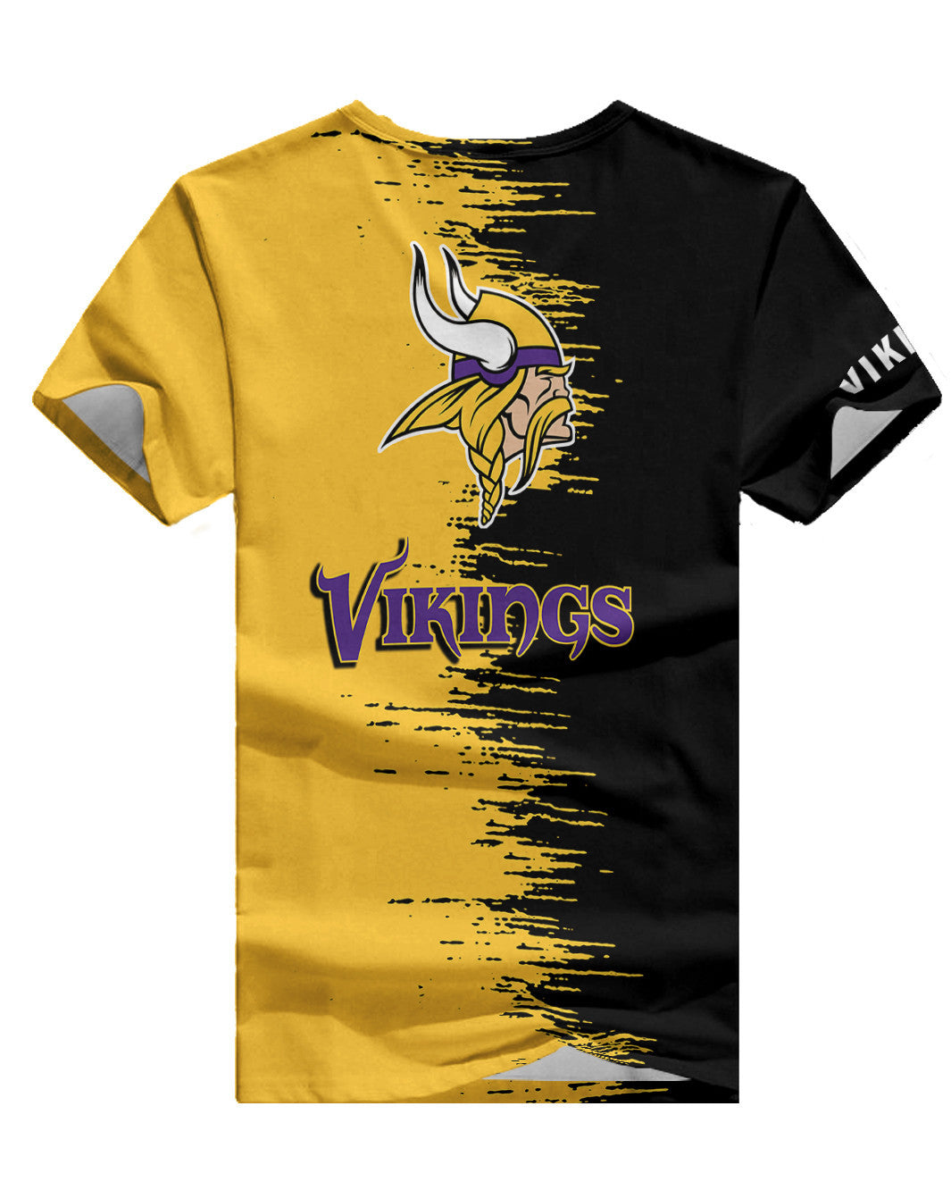 Minnesota Vikings Summer V-neck Women T-shirt BG32