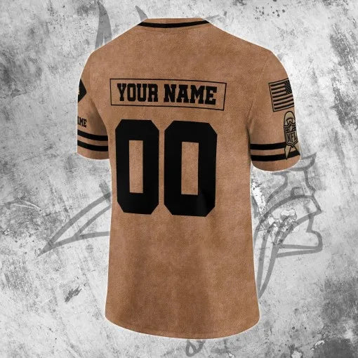 Minnesota Vikings Personalized V-neck Football Jersey Sport Gifts For Fan AZCVFJ085