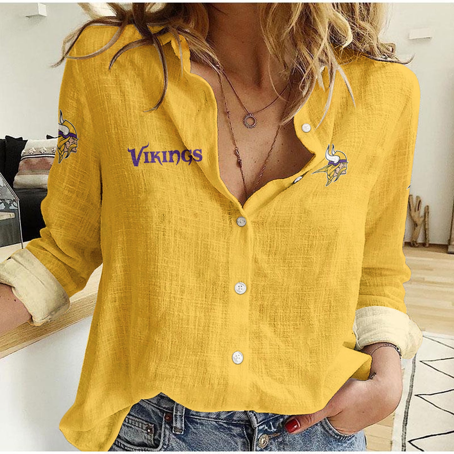 Minnesota Vikings Woman Shirt BG18