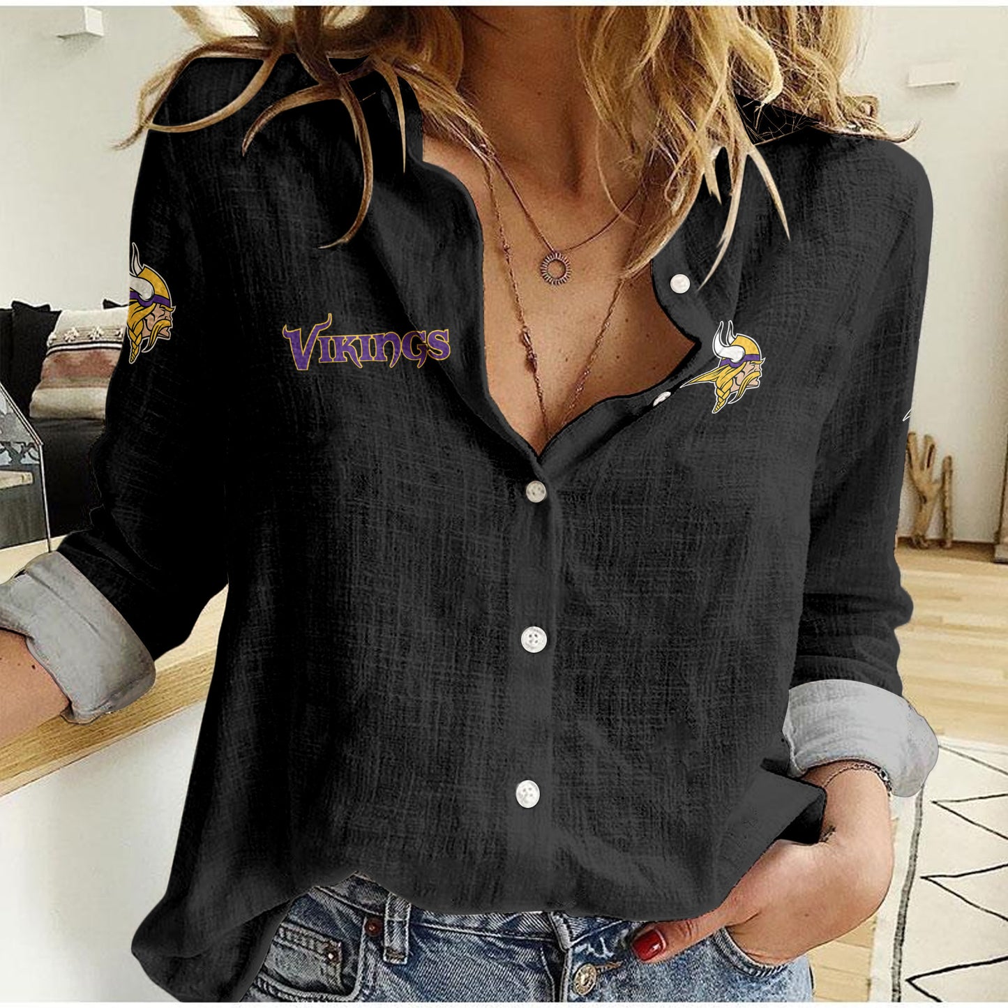 Minnesota Vikings Woman Shirt BG18
