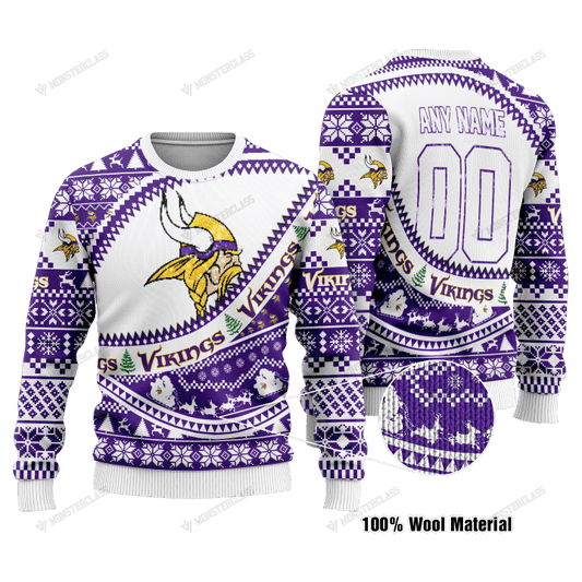 Minnesota Vikings Woolen Sweater 100