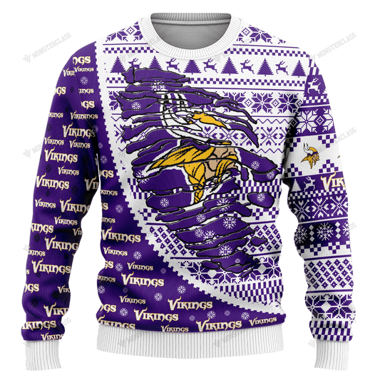 Minnesota Vikings Woolen Sweater 153