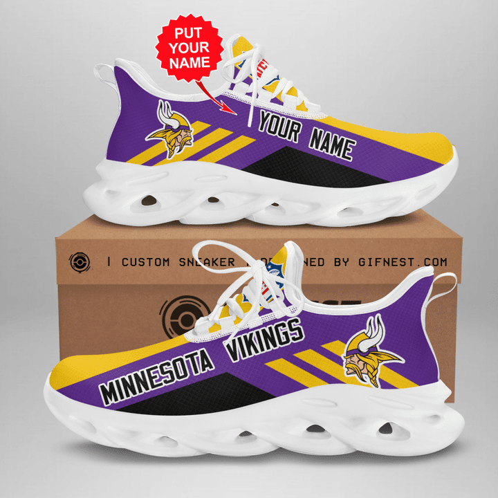 Minnesota Vikings Yezy Running Sneakers 260